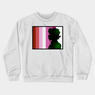 Galaxy Pidge Lesbian Pride Crewneck Sweatshirt